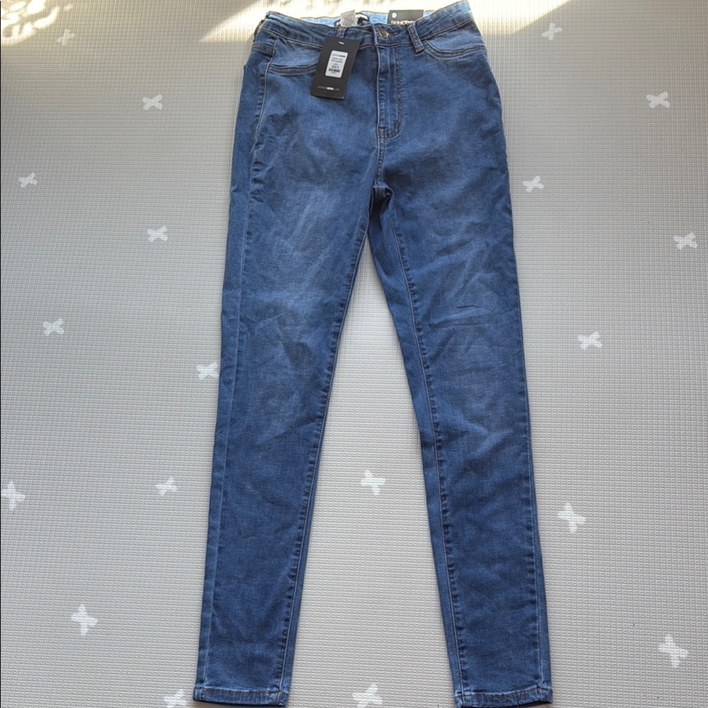 Blue Skinny Jeans Classic Fit